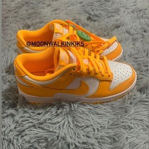 Laser Orange Dunk Lows